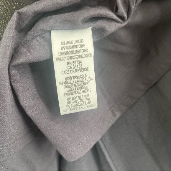 BCBGMAXAZRIA Skirt Size 4 Gold Black Pleated High Waisted A-Line Business Casual - Picture 12 of 14